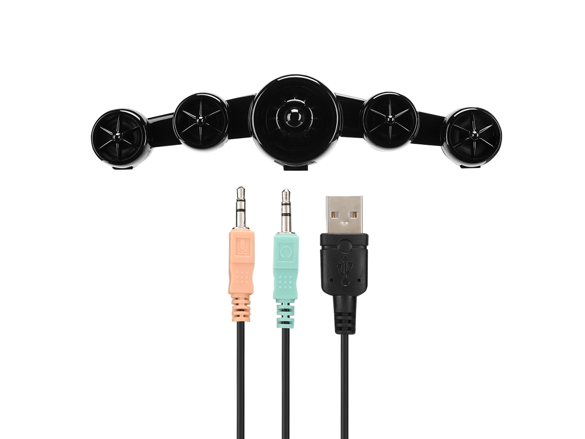 Subwoofer Sada D-219 Para Modelos Aeronáuticos, Para Ordenador De Sobremesa Y Teléfono Móvil - Negro