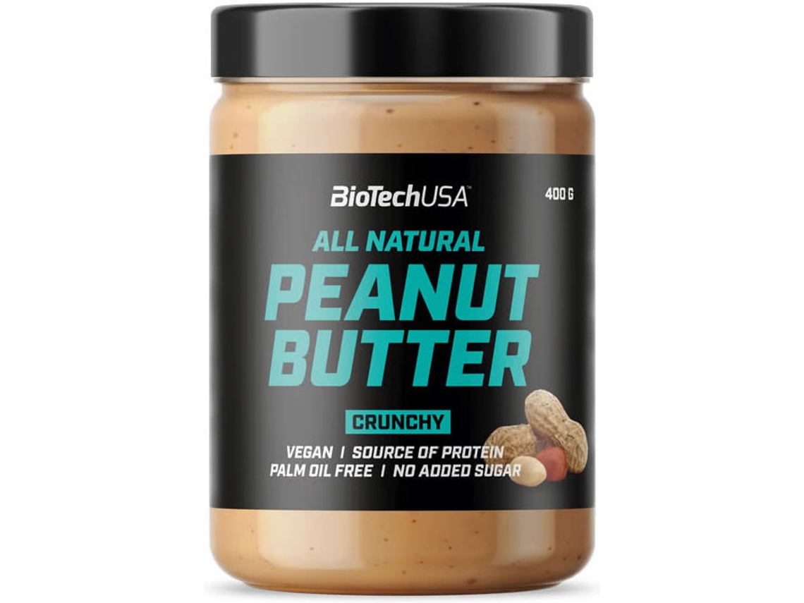 Suplemento Alimentar BIOTECH USA Biotechusa Peanut Butter Mantequilla De Cacahuete (400 Gr - Suave)