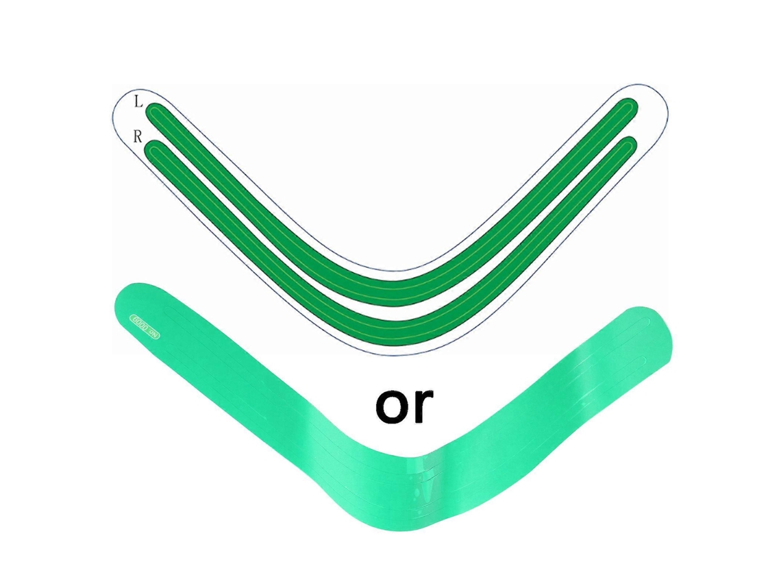 Pegatinas autoadhesivas con efecto degradado arcoíris para consolas de videojuegos, accesorios fáciles de quitar en color verde.