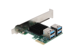 KOFIHETY Tarjeta de expansión PCI-E uno a cuatro SU-EUX1041
