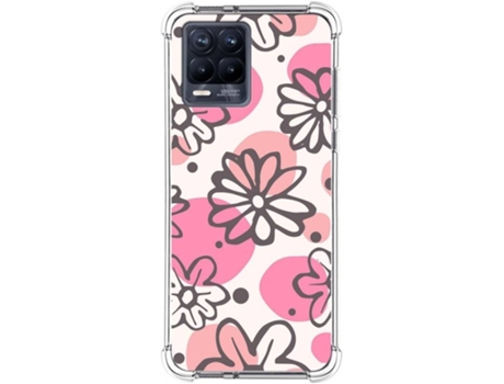 Carcasa Realme 8 4G TUMUNDOSMARTPHONE Dibujos Antigolpes Flores 09 Multicolor