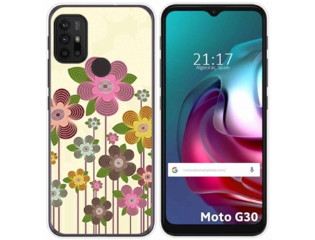 Carcasa Motorola Moto G10 / G30 TUMUNDOSMARTPHONE Dibujos Multicolor