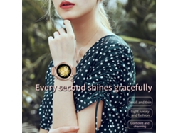 Reloj Inteligente Ny33 Para Mujer Con Pantalla Táctil De 1,09", Monitor De Salud Y Estado Físico, Resistencia Al Agua Ip68, Compatible Con Android E Ios.