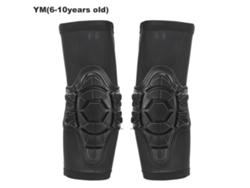2026-2 Piezas Protector De Codo Infantil Antichoque Suave Para Patinaje Ciclismo Patinete Negro (ym)