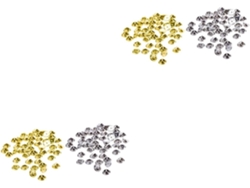 Nuobesty 400 Clips Para Insignias Dorados Y Plateados Accesorios Ligeros Y Prácticos