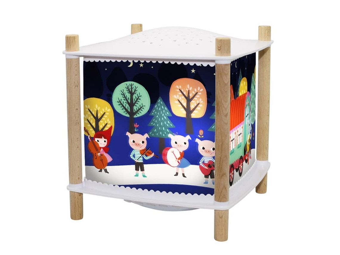 Luz Quitamiedos TROUSSELIER (Madera - Azul - 16 x 16 x 16 cm)