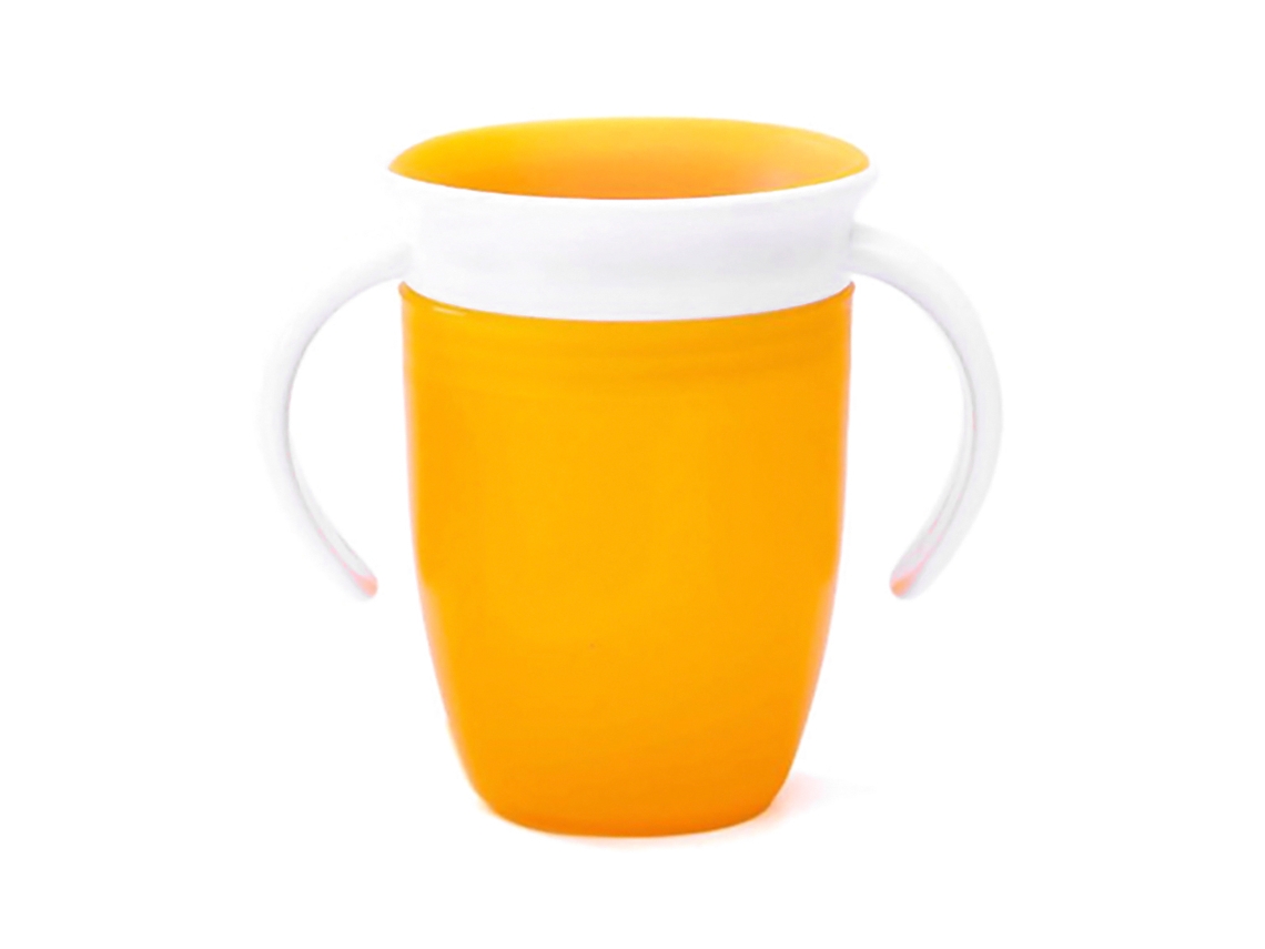 Vaso De Aprendizaje Antigoteo De 360 Grados Con Asas Para Bebés, 240 Ml