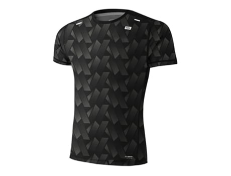Camiseta de Hombre para Running 42K RUNNING Diamantes Gris (L)