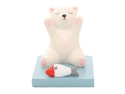 Soporte De Escritorio Con Forma De Oso Polar Para Smartphones Y Teléfonos Móviles.