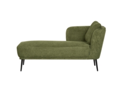 Chaise longue BELIANI Artheze de Poliéster Verde 148x64x70