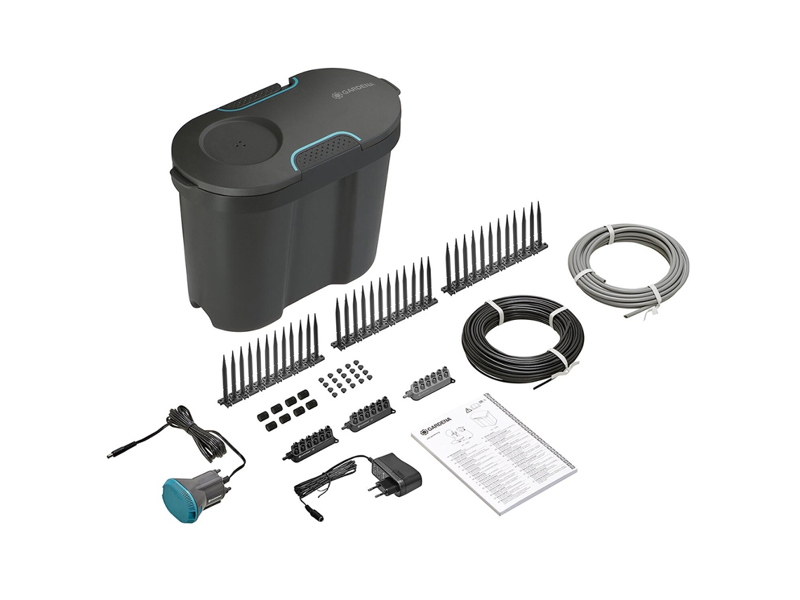 Conjunto De Riego Gardena Gris (13366-20) GARDENA