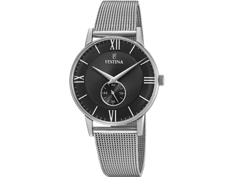 Reloj Hombre FESTINA F20568/4 Negro Plateado