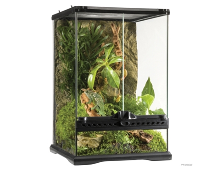Terrario de vidrio para reptiles EXO TERRAMini/Tall, 40,5L, 30x30x45cm