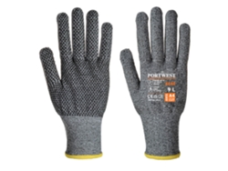 Guante Sabre Dot con protección y agarre superiores / Gris / S Portwest