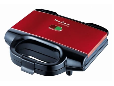 Moulinex Sm180811 Sandwichera 650 W Negra Roja