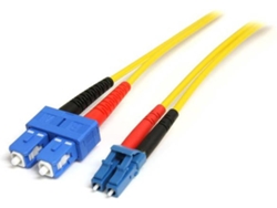 Cable Fibra Óptica STARTECH (10 m - Amarillo)