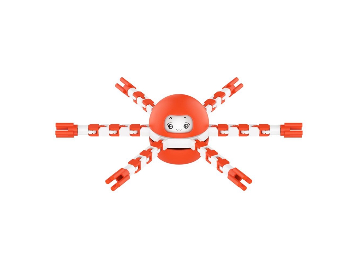 2026-juguete Transformable Giróscopo Robot Cadena Diy Espiral Mecánica Deformable Antiestrés Para Niños Y Adultos