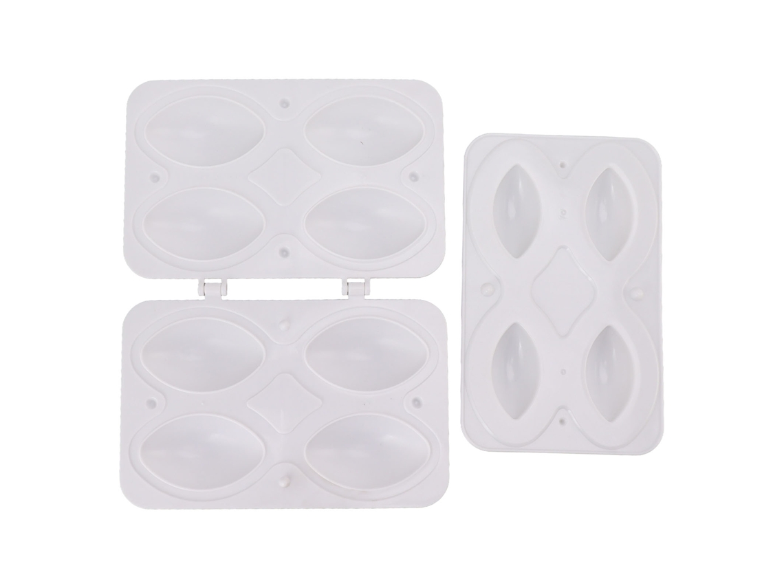 Molde para prensar albóndigas, prensa manual de ABS, 4 moldes, apto para lavavajillas, para cocina DIY, marca S/BRAND