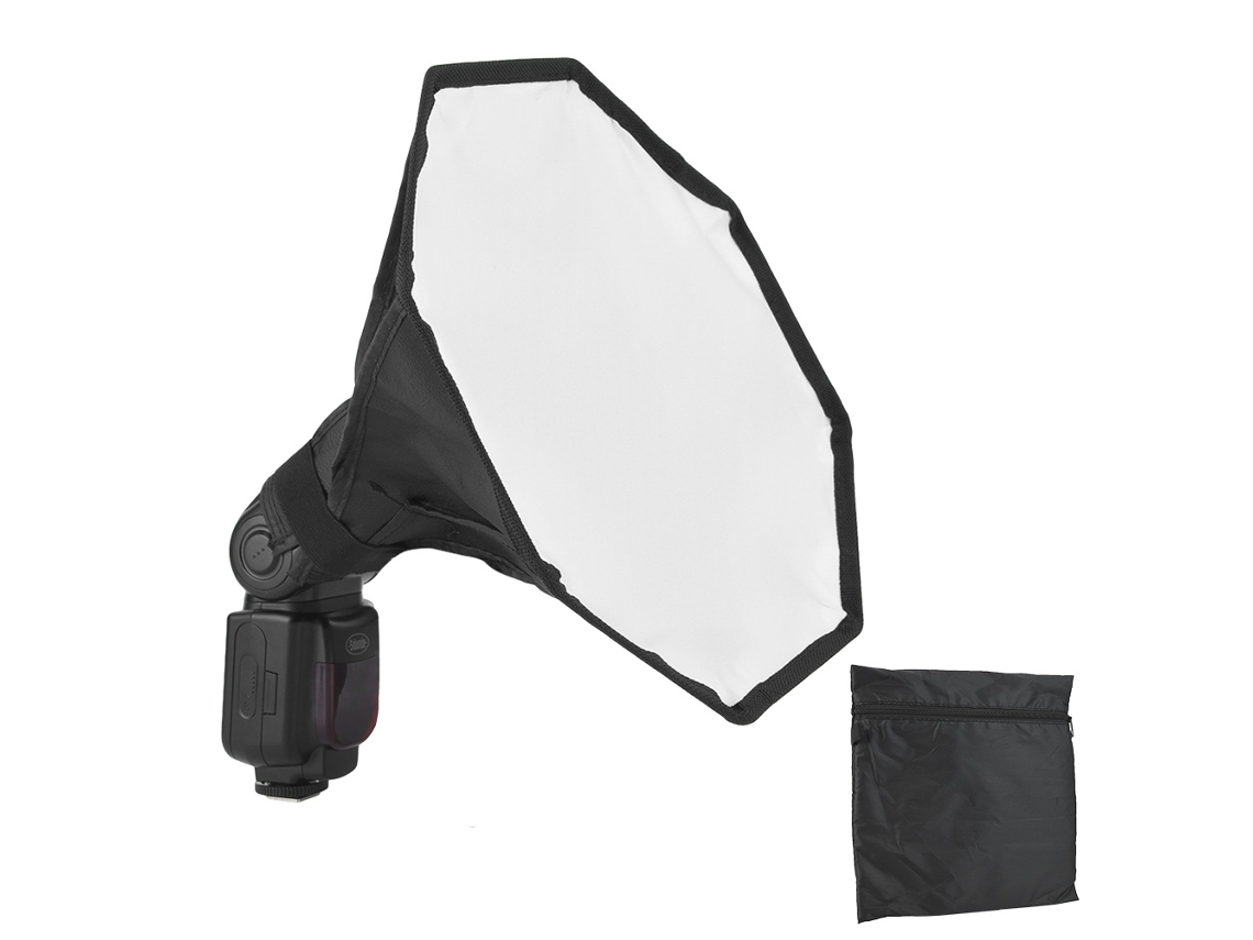 Panel Difusor De Flash Softbox Para Cámara, Difusor De Luz Flash Y Softbox Para Flashlight