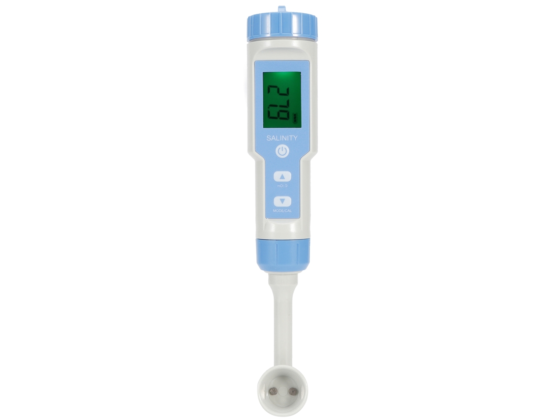 Medidor Digital De Salinidad Ip67 Para Agua Dulce, Agua De Mar Y Alimentos. Medición Precisa De La Concentración De Sal.