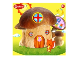 Ats-juguete De Rompecabezas De Madera Lindo Para Niños, Juguetes Educatsivos Tempranos (casa De Hongos)