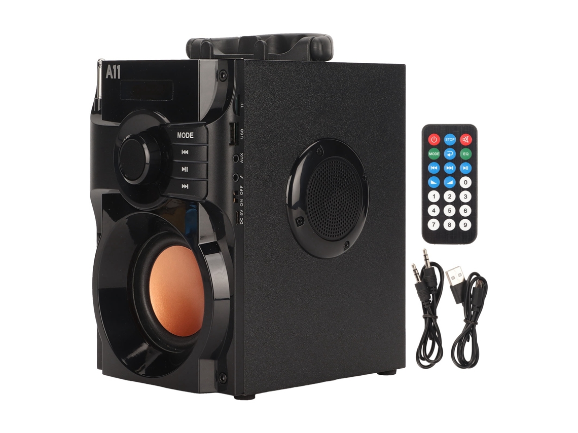 Alto-falante Bluetooth Portátil Com Subwoofer Som Estéreo Grave Rico Para Festa Ao Ar Livre Viagem