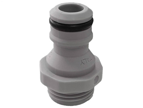 Adaptador de Accesorio Rápido para Manguera de 3/4 "con Rosca Macho EDM