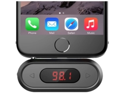 Transmisor Fm para coche YIZHOOD negro