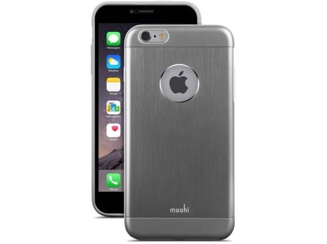 Funda iPhone 6 Plus, 6s Plus MOSHI Armour Gris