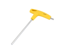 Llave Allen con mango en T de 6 mm, llave hexagonal larga de doble punta Tah-210