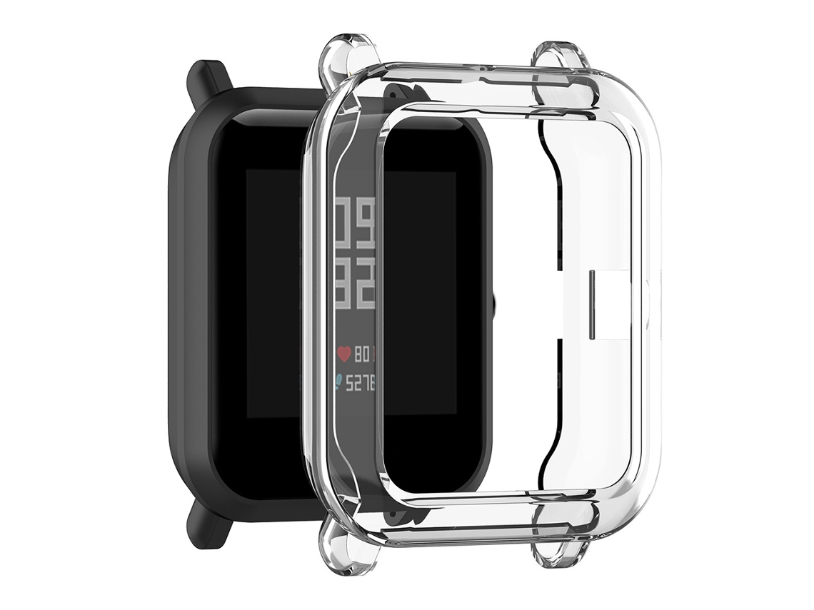 Caja Para Smart Watch (transparente Protectora) Compatible Con Amazfit Bip Bip S Lite 1s A1608