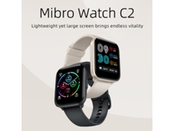 Reloj Inteligente Mibro C2 Con Pantalla Hd De 1,69 Pulgadas, Monitorización De Frecuencia Cardíaca Las 24 Horas, 20 Modos Deportivos, Resistencia Al Agua De 2 Atm Y Batería De Larga Duración.