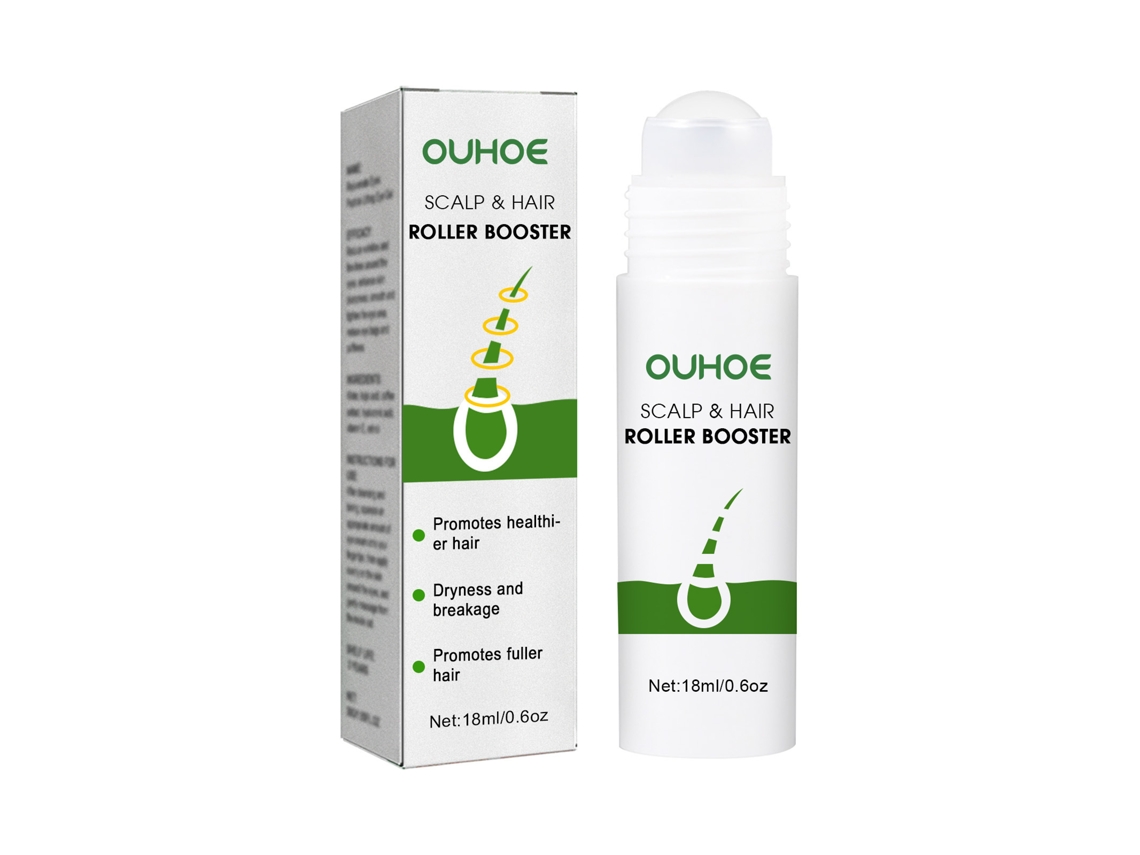 El rodillo capilar Ouhoe nutre, repara las raíces, aumenta la densidad y combate la caída del cabello.