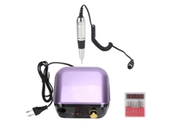 Taladro eléctrico para uñas Rebe de 35 W y 35000 rpm con pantalla LED profesional.