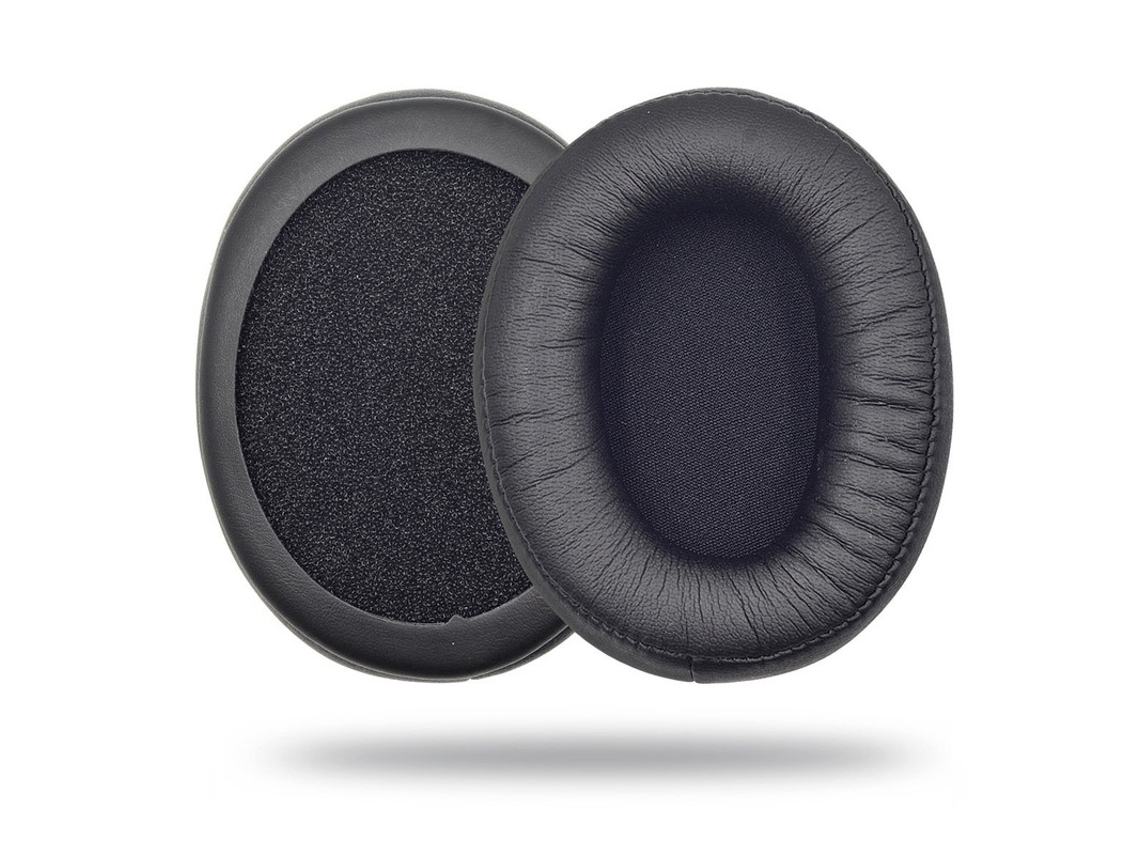 Almohadillas de repuesto Szsmart para auriculares Eksa E900/e900 Pro (negro, paquete de 2)