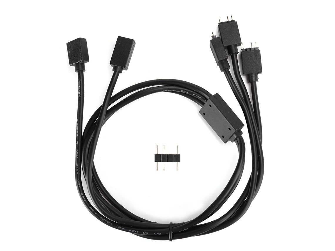 Cable Divisor Argb 3pin 5v, Adaptador De Ventilador 1 A 3, Conector De Tira Led