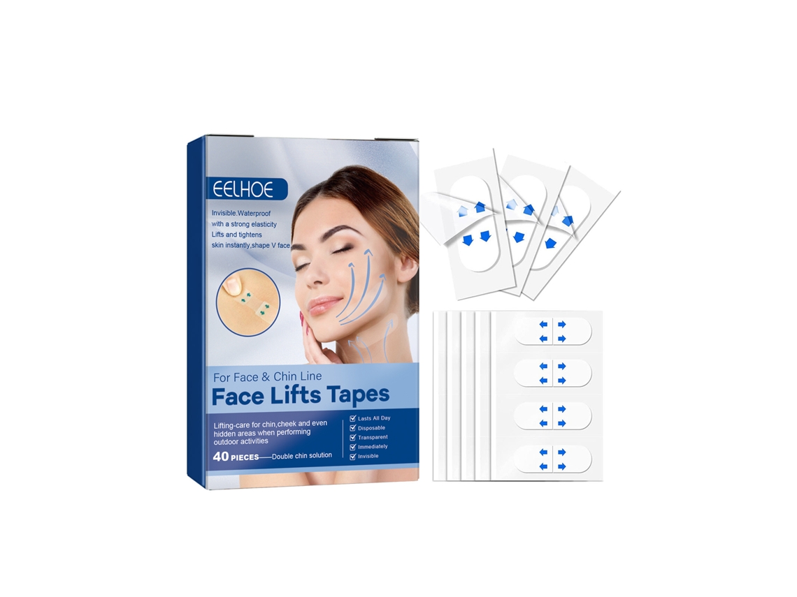 Parches lifting faciales, 40 unidades
