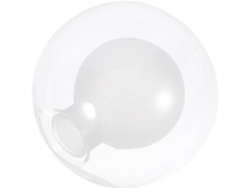 Lámpara De Techo Redonda De Cristal, Multiusos Para Interiores, Bordes Redondeados.