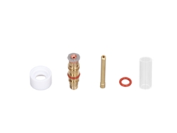 Kit De Accesorios Para Antorcha De Soldadura Tig Con Copas De Vidrio Para Wp-17/18/26 De 2,4 Mm