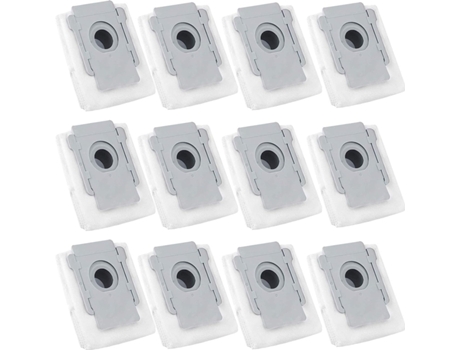12 paquetes de bolsas de aspiradora para IRobot Roomba I & S Series I7 I7+/Plus (7550) I3+ (3550) I6+ (6550) I8+ (8550) S9+ (9550) Bolsas de elimin...
