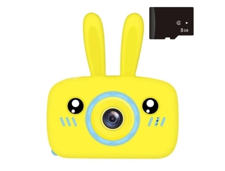 Cámara Digital SLOWMOOSE para Niños (Amarillo - 8 GB)