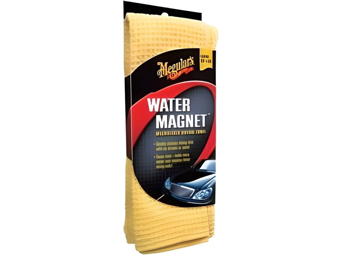 Almohadilla de secado especial de microfibra con imán de agua Meguiars, 78 x 55 cm, lavable a máquina