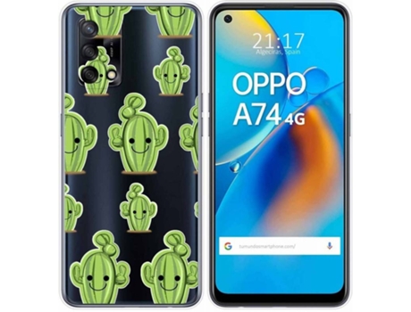 Carcasa Oppo A74 4G TUMUNDOSMARTPHONE Cactus Multicolor