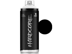 Spray MONTANA COLORS Hardcore Black Satin (400 ml - Negro)