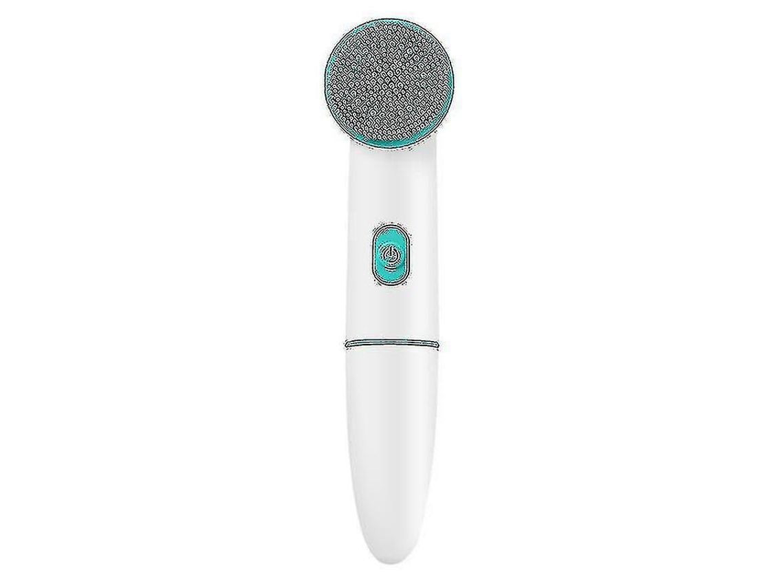 Cepillo facial eléctrico giratorio con doble función de masaje, exfoliación suave, eliminación de puntos negros y mascarillas (azul)