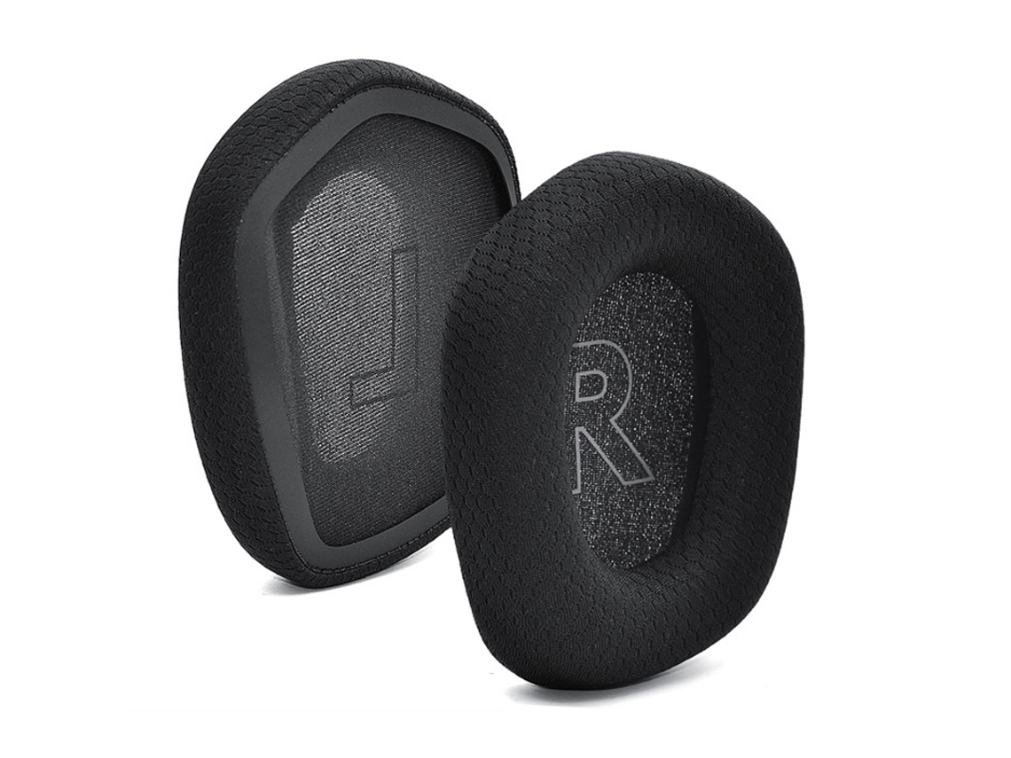 Almohadillas Szsmart para Logitech G733 (1 par), color negro
