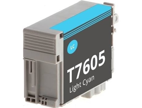 Cartucho para Epson t7605 Cian Claro Tinta de Pigmento c13t76054010