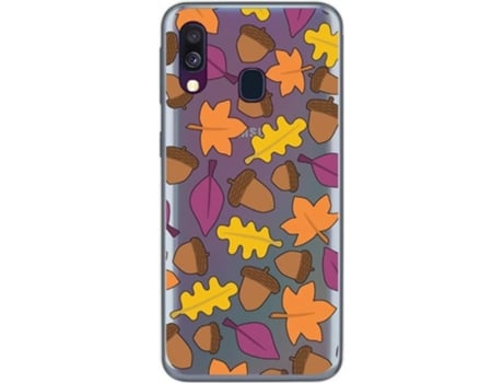 Carcasa Samsung Galaxy A40 TUMUNDOSMARTPHONE Otoño Multicolor