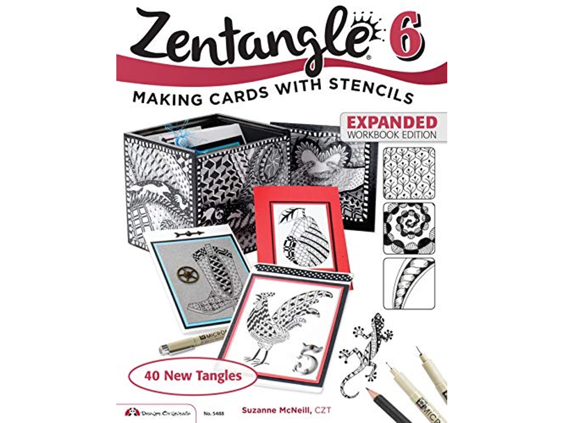 Libro Zentangle 6, Expanded Workbook Edition de Suzanne Mcneill (Inglés)