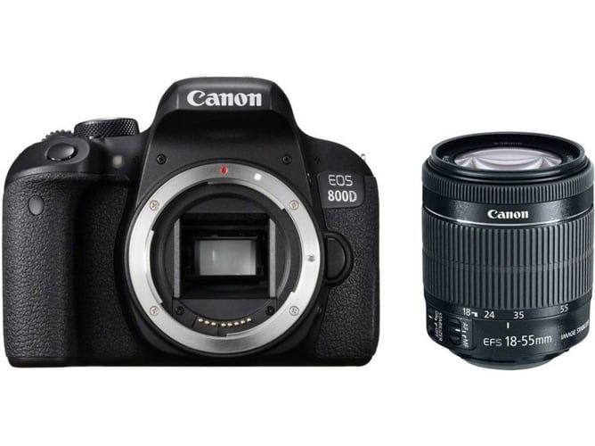 Kit Cámara Réflex CANON EOS 800D + EF-S 18-55 mm f/ 3.5-5.6 IS STM